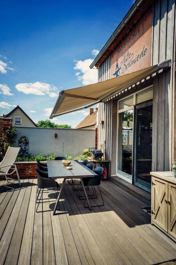 Alte Schmiede Mit Sauna, Pool Und Whirpool Im Aussenbereich Schoenstes Ferienhaus Der Lausitz Elsterheide Zewnętrze zdjęcie