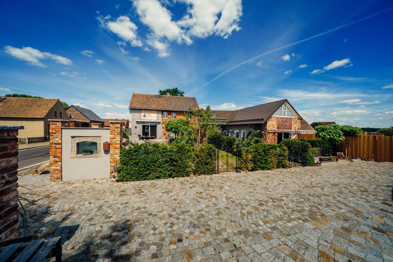 Alte Schmiede Mit Sauna, Pool Und Whirpool Im Aussenbereich Schoenstes Ferienhaus Der Lausitz Elsterheide Zewnętrze zdjęcie