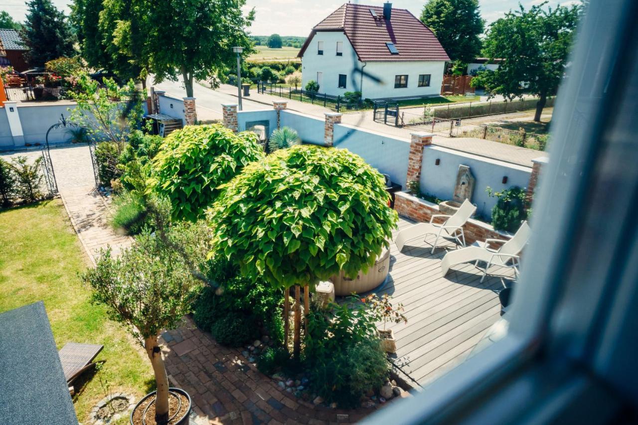 Alte Schmiede Mit Sauna, Pool Und Whirpool Im Aussenbereich Schoenstes Ferienhaus Der Lausitz Elsterheide Zewnętrze zdjęcie