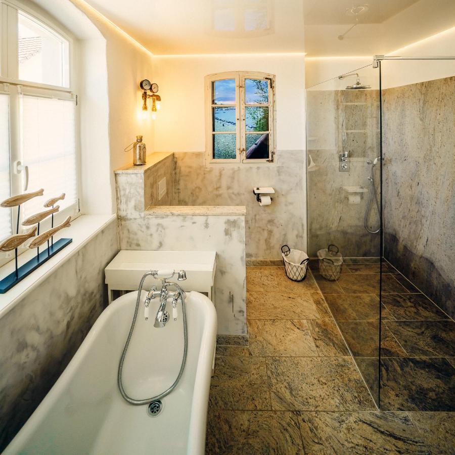 Alte Schmiede Mit Sauna, Pool Und Whirpool Im Aussenbereich Schoenstes Ferienhaus Der Lausitz Elsterheide Zewnętrze zdjęcie